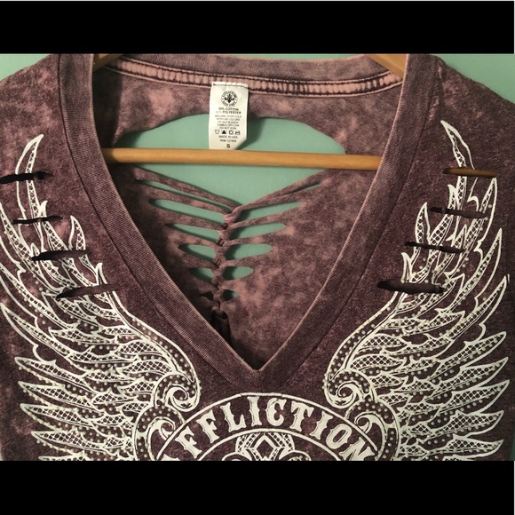 Affliction Women’s T - Shirt - Picture 4 of 9